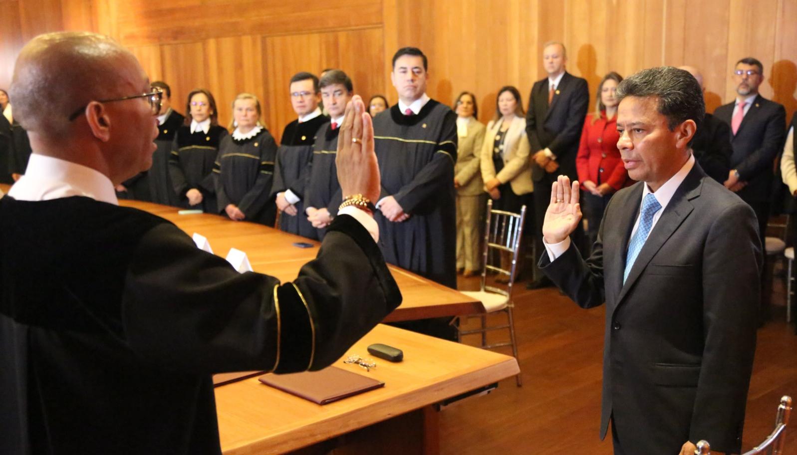 José Joaquín Urbano, magistrado de la Corte Suprema.