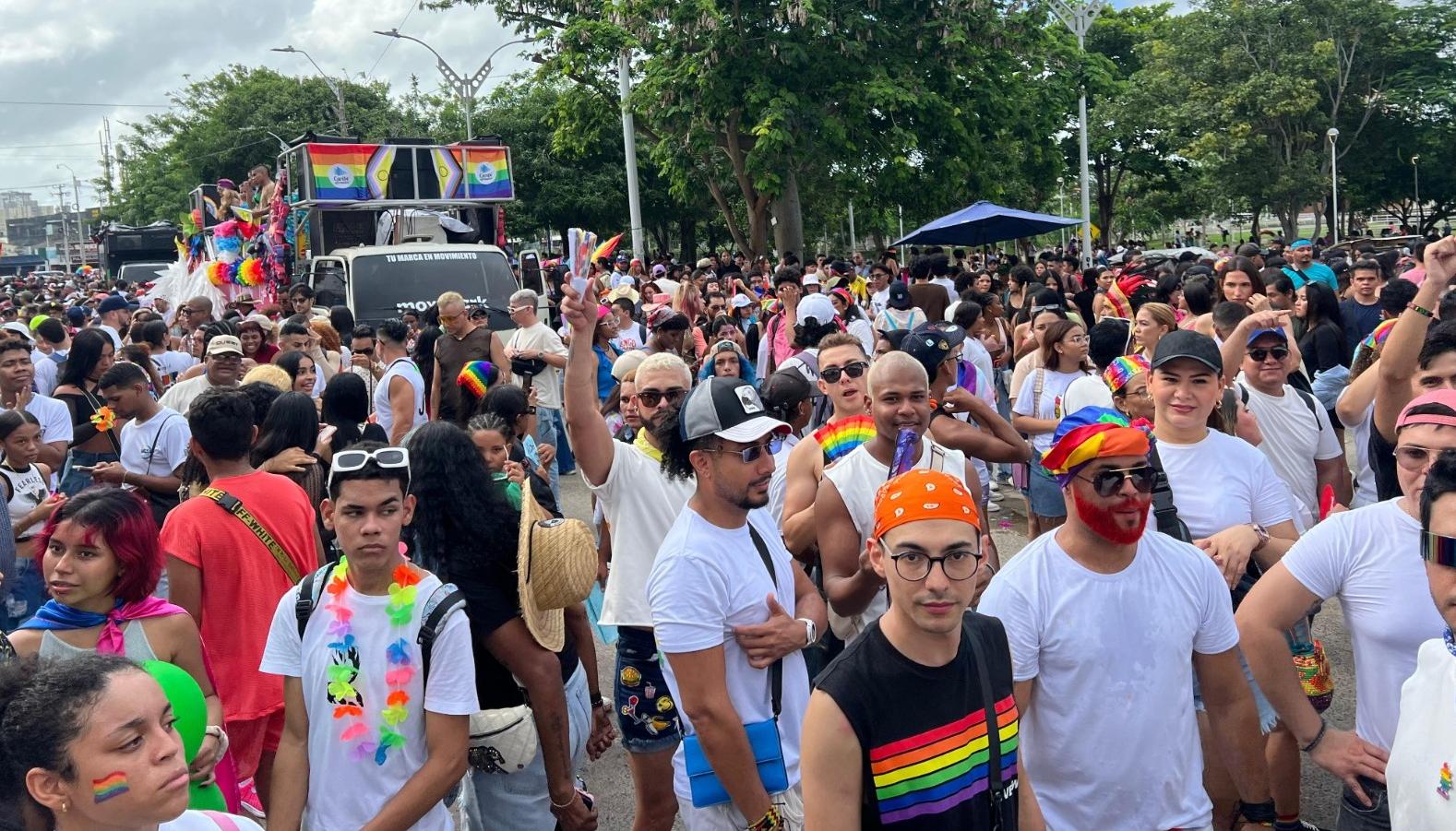 Marcha del orgullo gay.