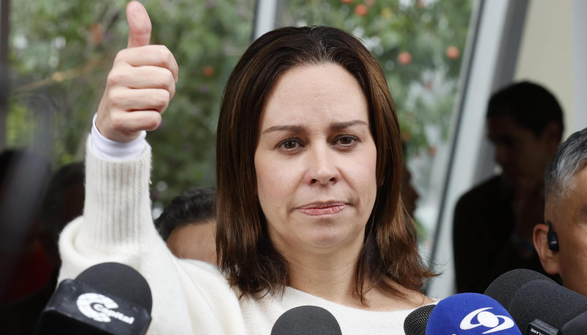 María Claudia Tarazona, esposa de Miguel Uribe