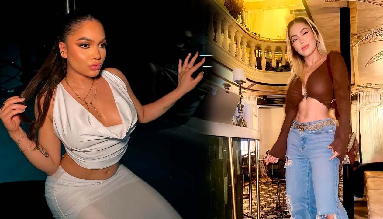 Maciel Gómez y su hermana Aleja.