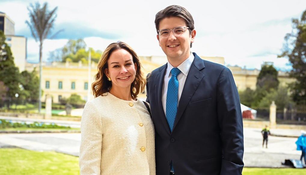 María Claudia Tarazona y Miguel Uribe Turbay.