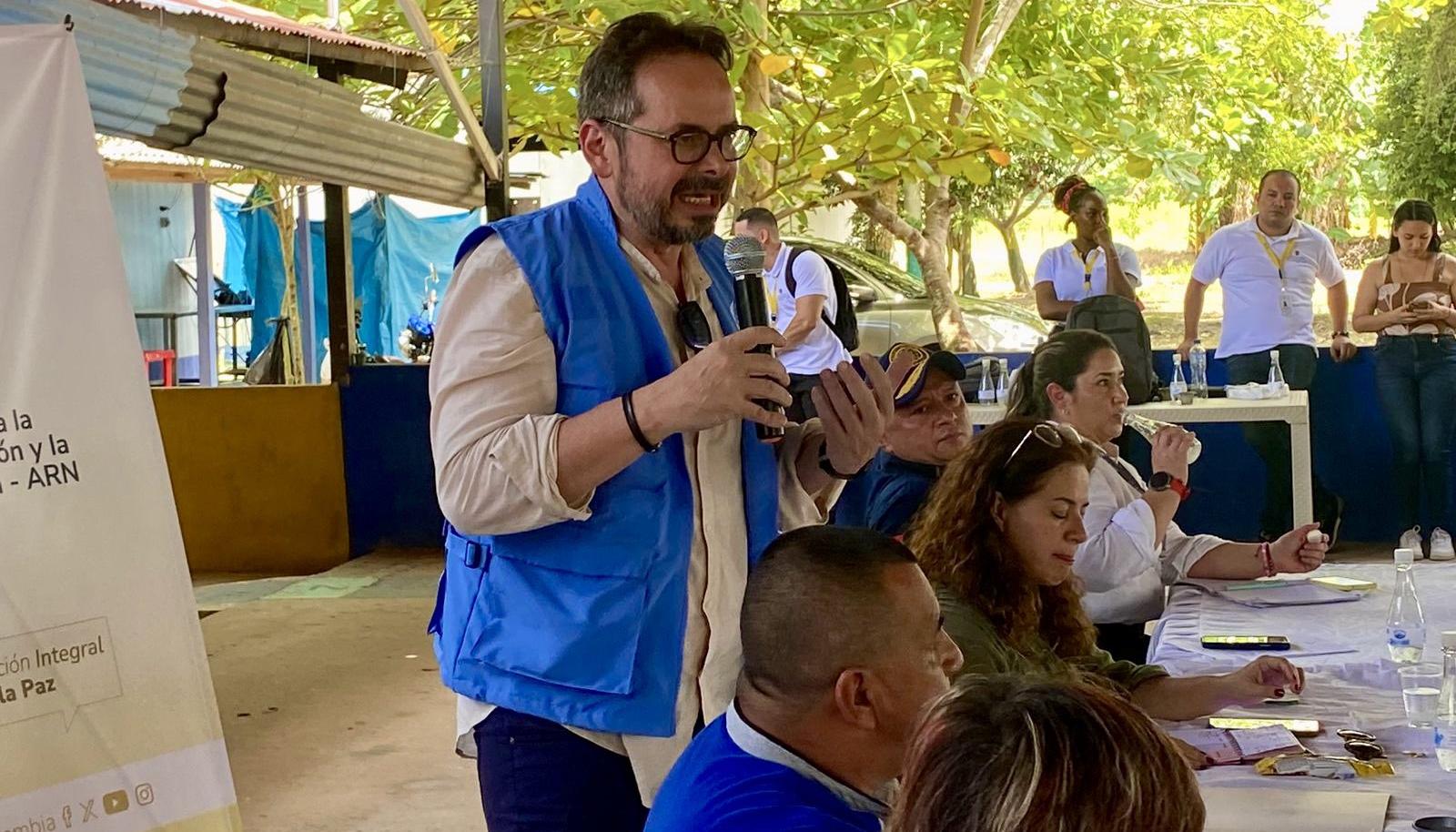 Carlos Ruiz Massieu, Representante Especial del Secretario General de la ONU en Colombia.