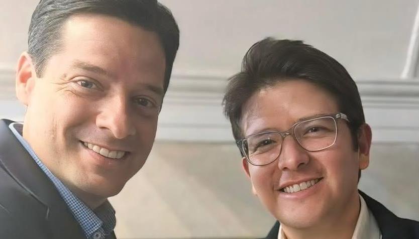 Senadores Mauricio Gómez y Miguel Turbay.