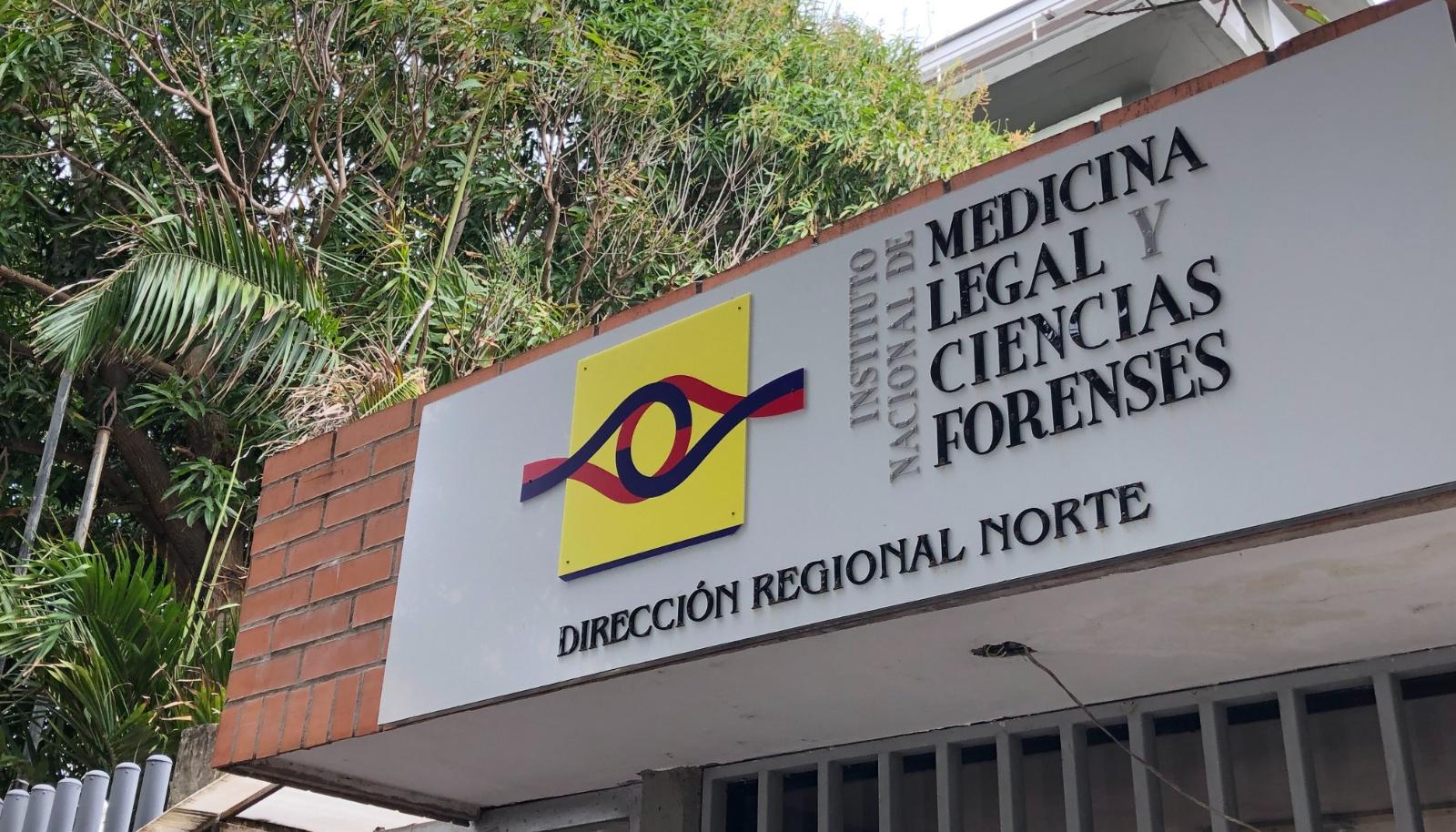 El cuerpo fue llevado a Medicina Legal. 