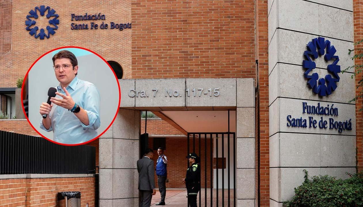 El precandidato Miguel Uribe.