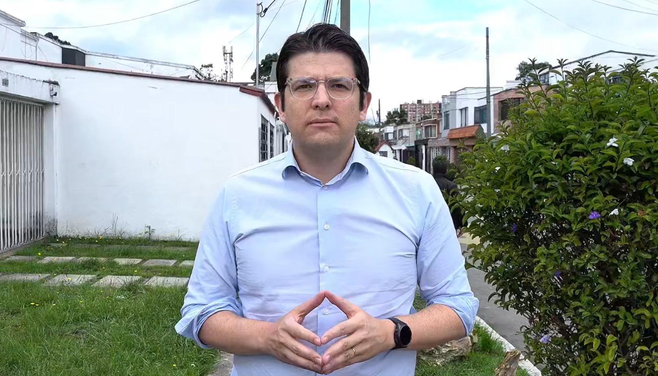 Miguel Uribe Turbay, antes del atentado.