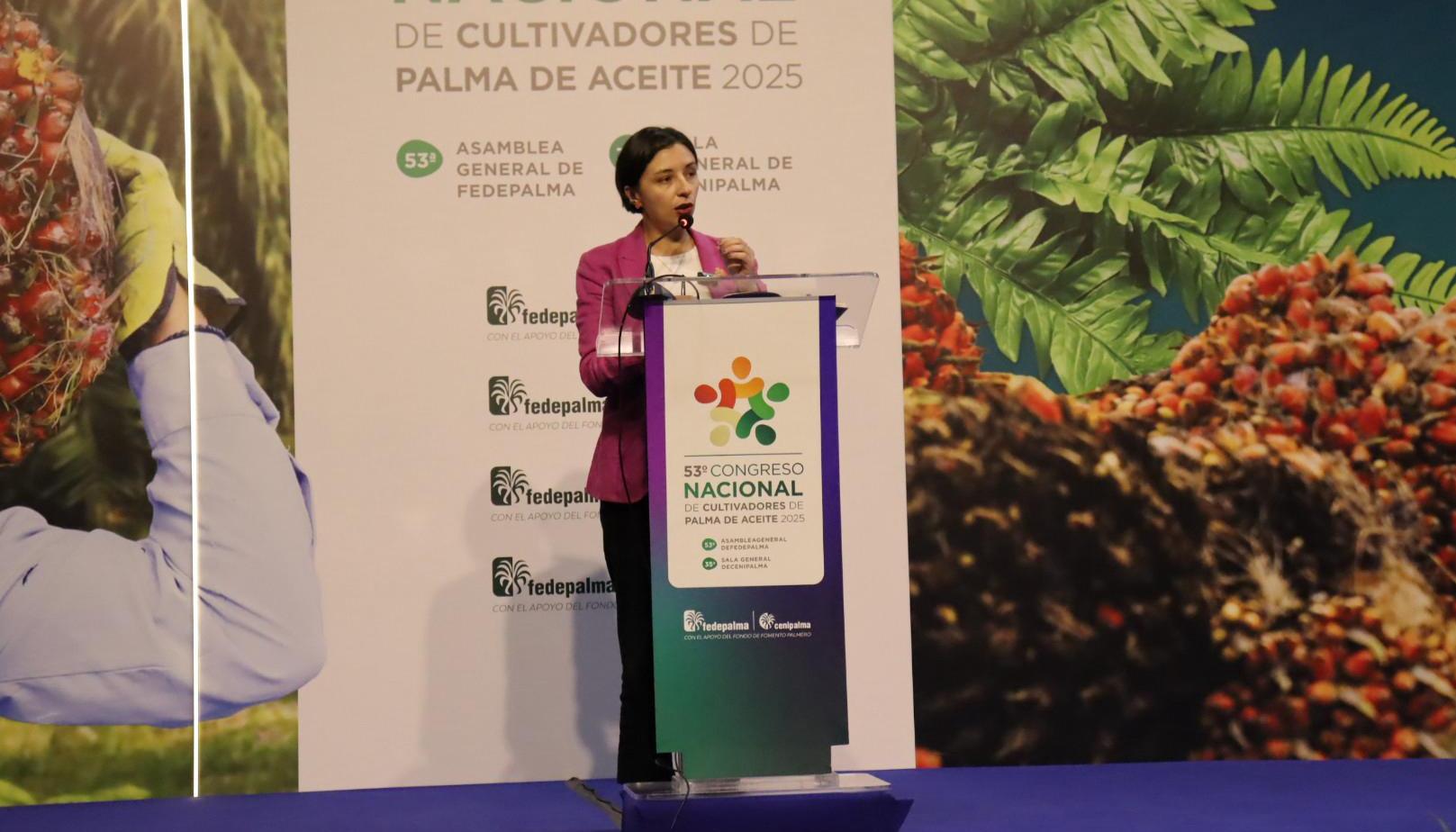 Martha Carvajalino Villegas, ministra de Agricultura y Desarrollo Rural.