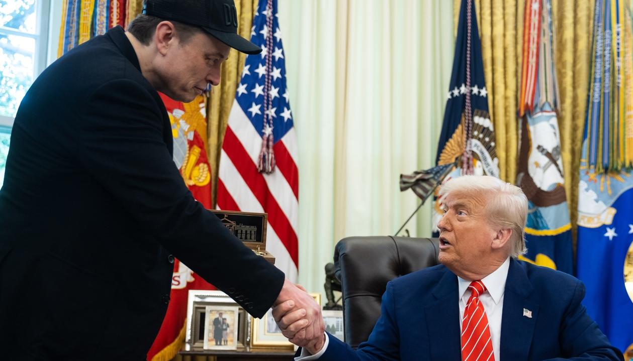 Elon Musk y Donald Trump.