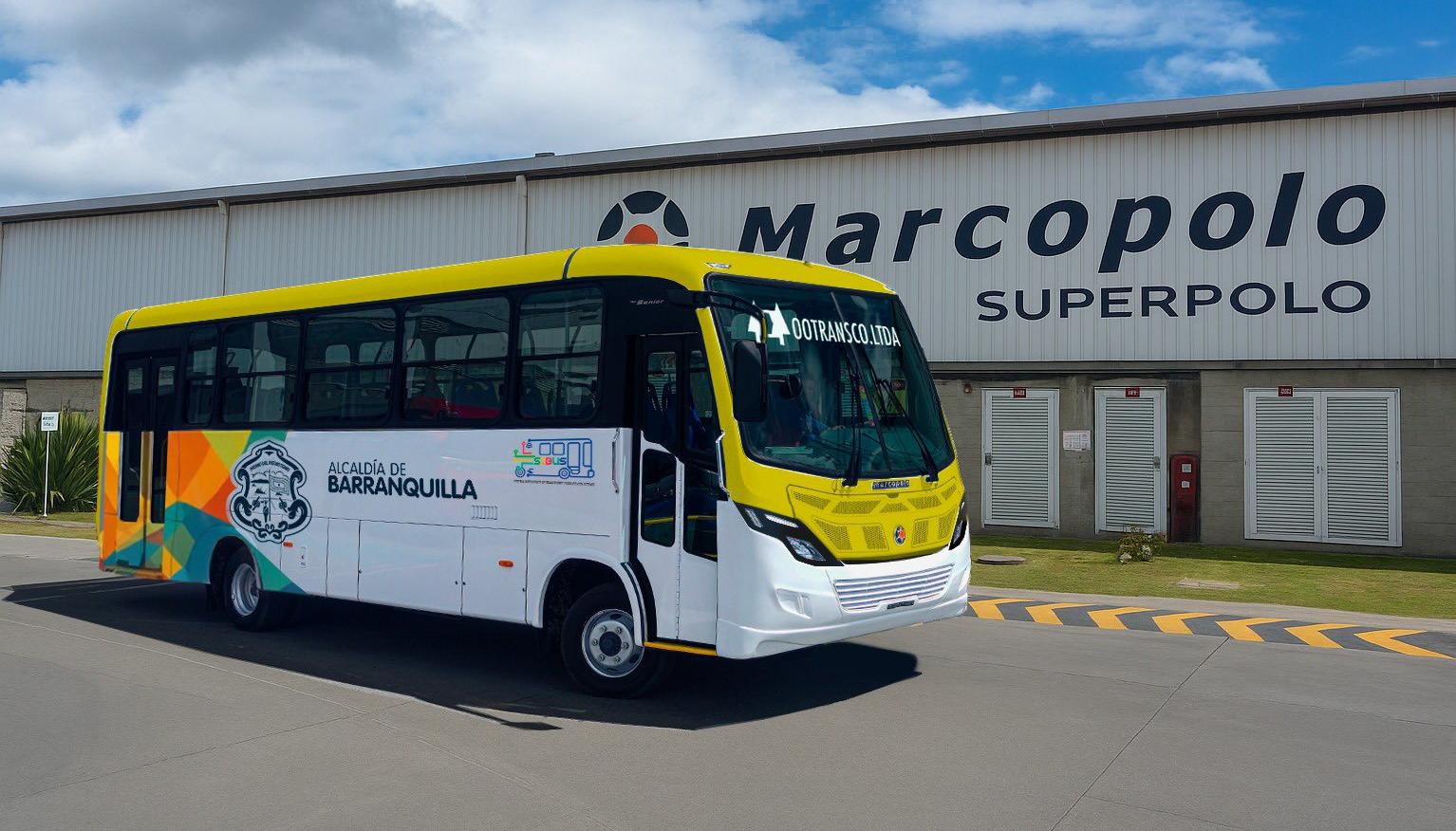 Los nuevos buses que llegarán a la ciudad cuentan con tecnología Euro 6.
