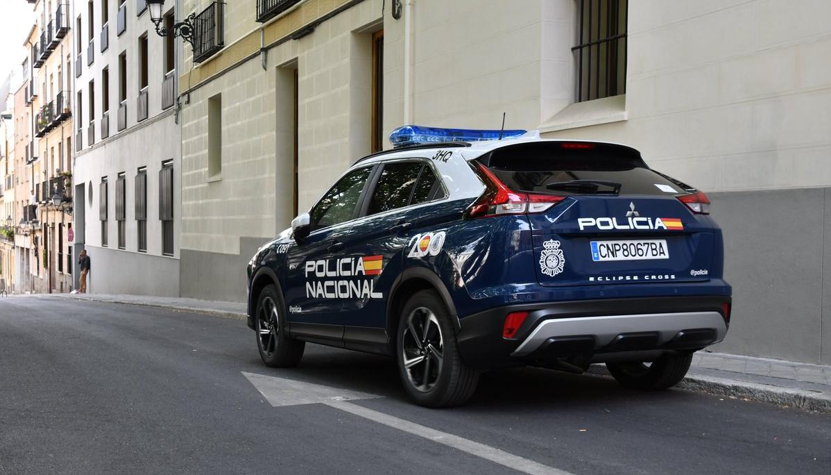 Patrulla de la Policía Nacional de España.