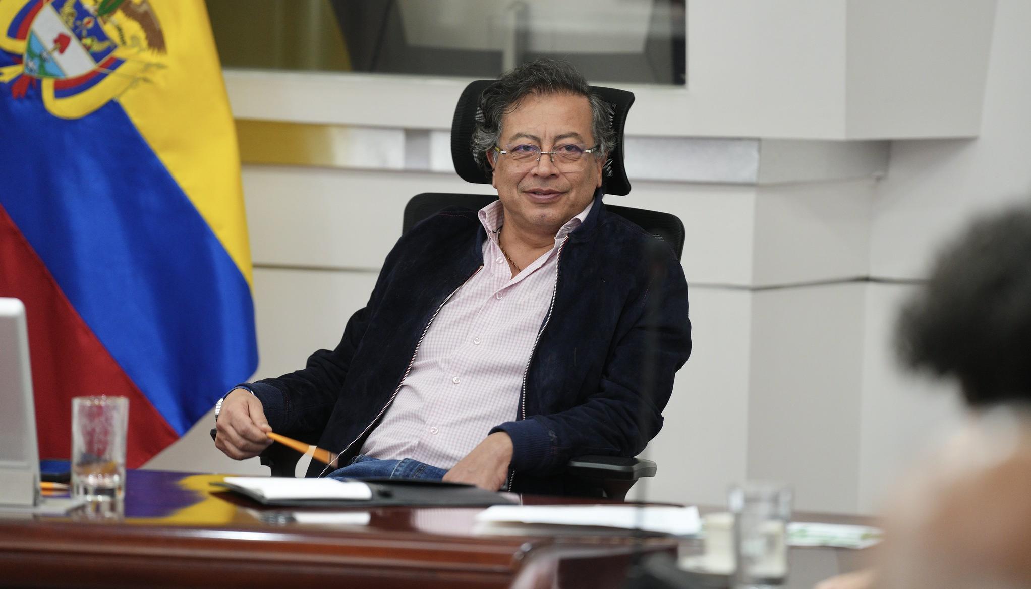El Presidente Gustavo Petro.