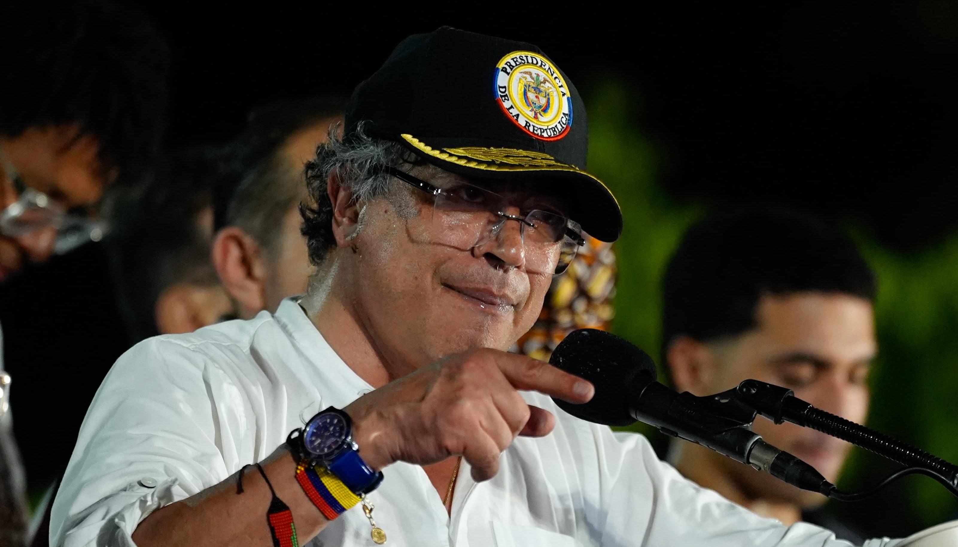 El Presidente Gustavo Petro.