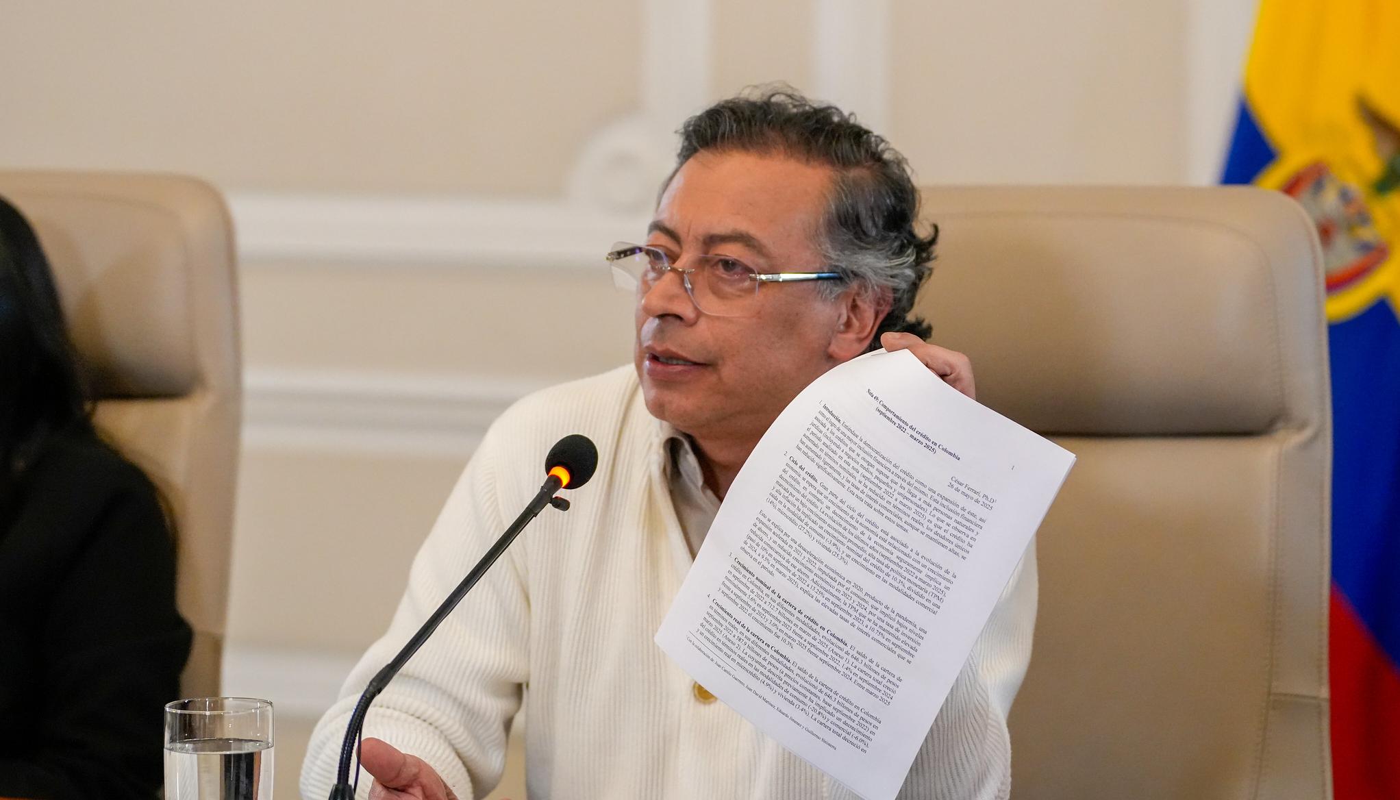 El Presidente de la República, Gustavo Petro.