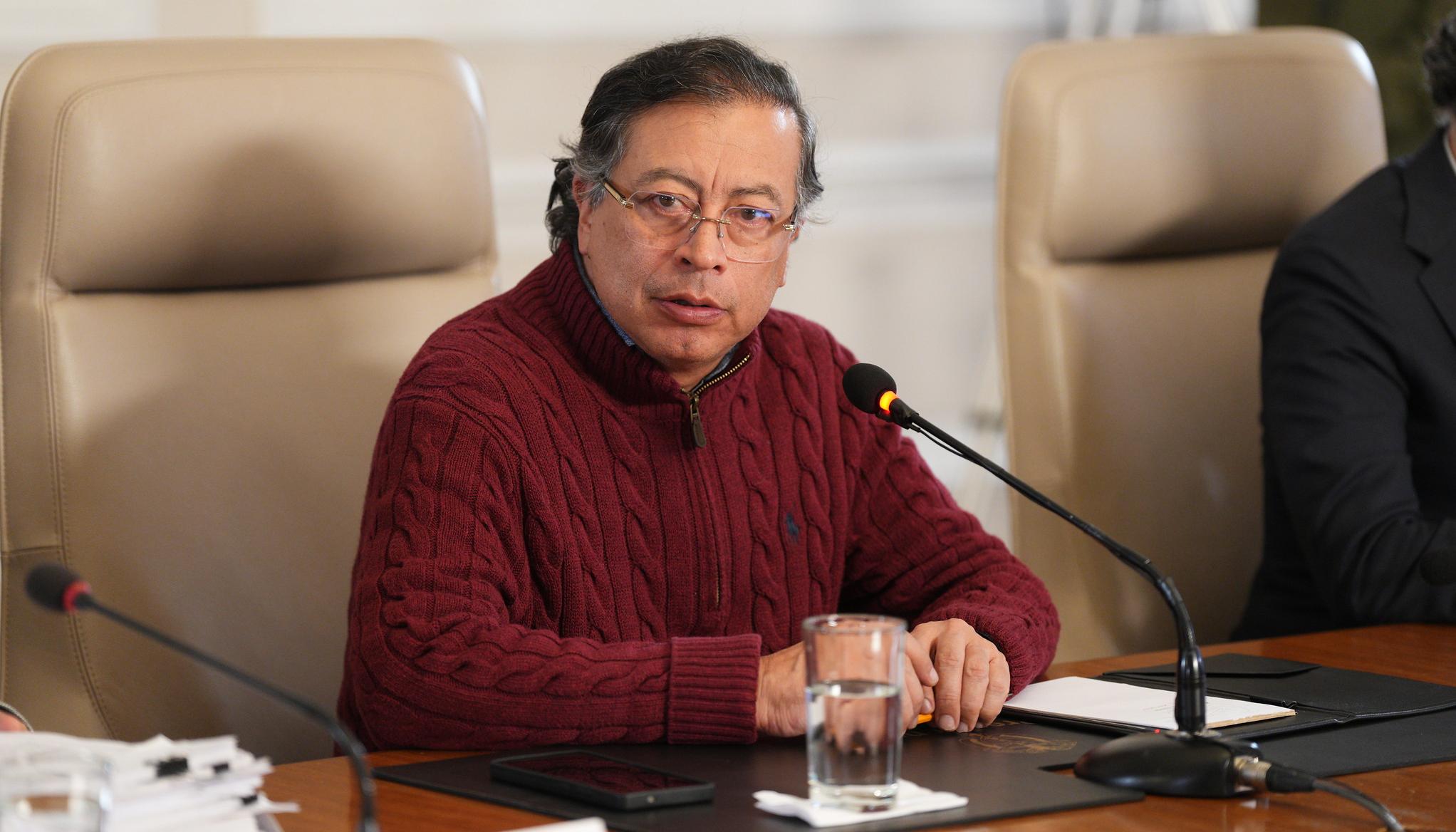 El Presidente de la República, Gustavo Petro.