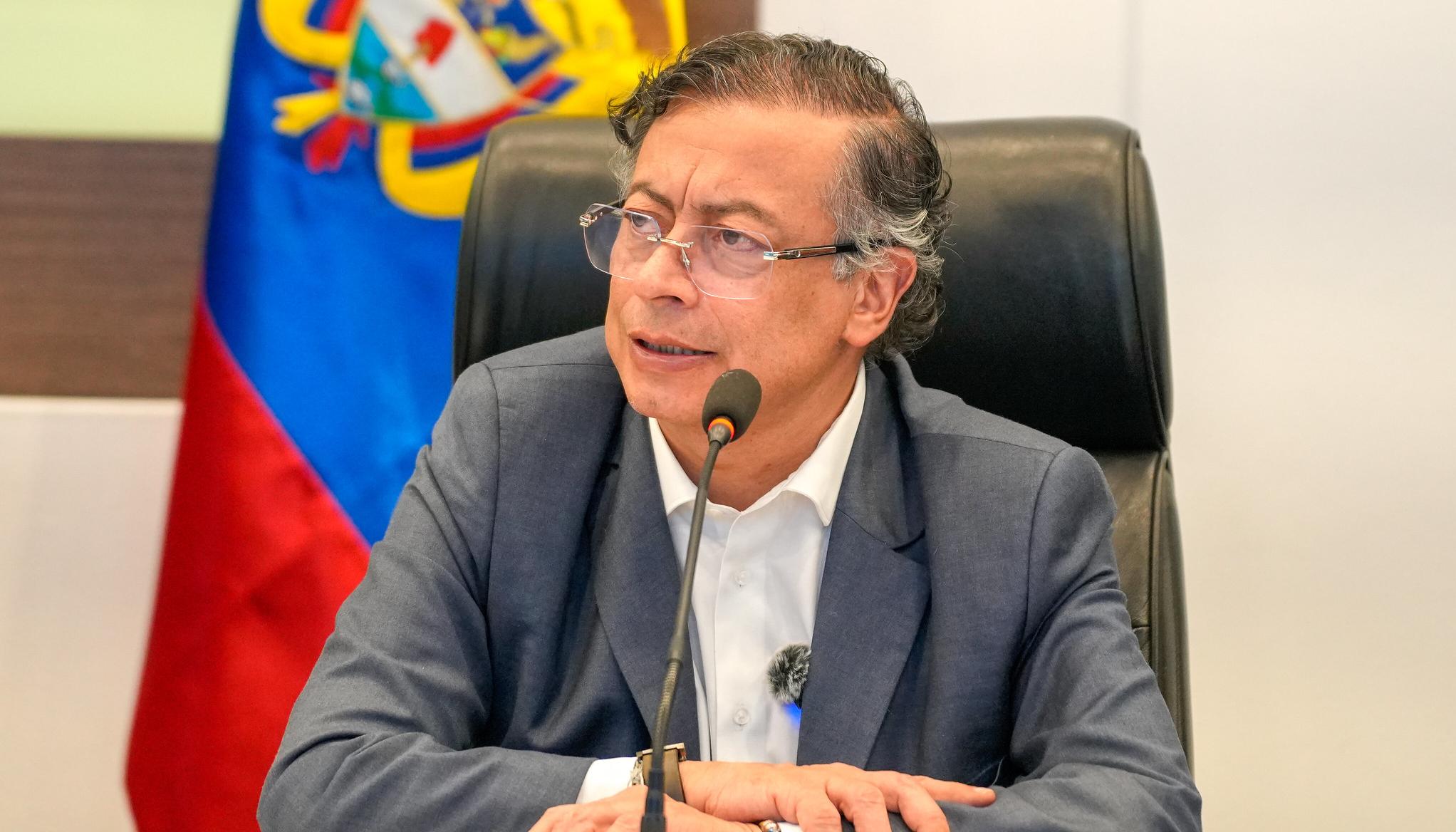 El Presidente Gustavo Petro.