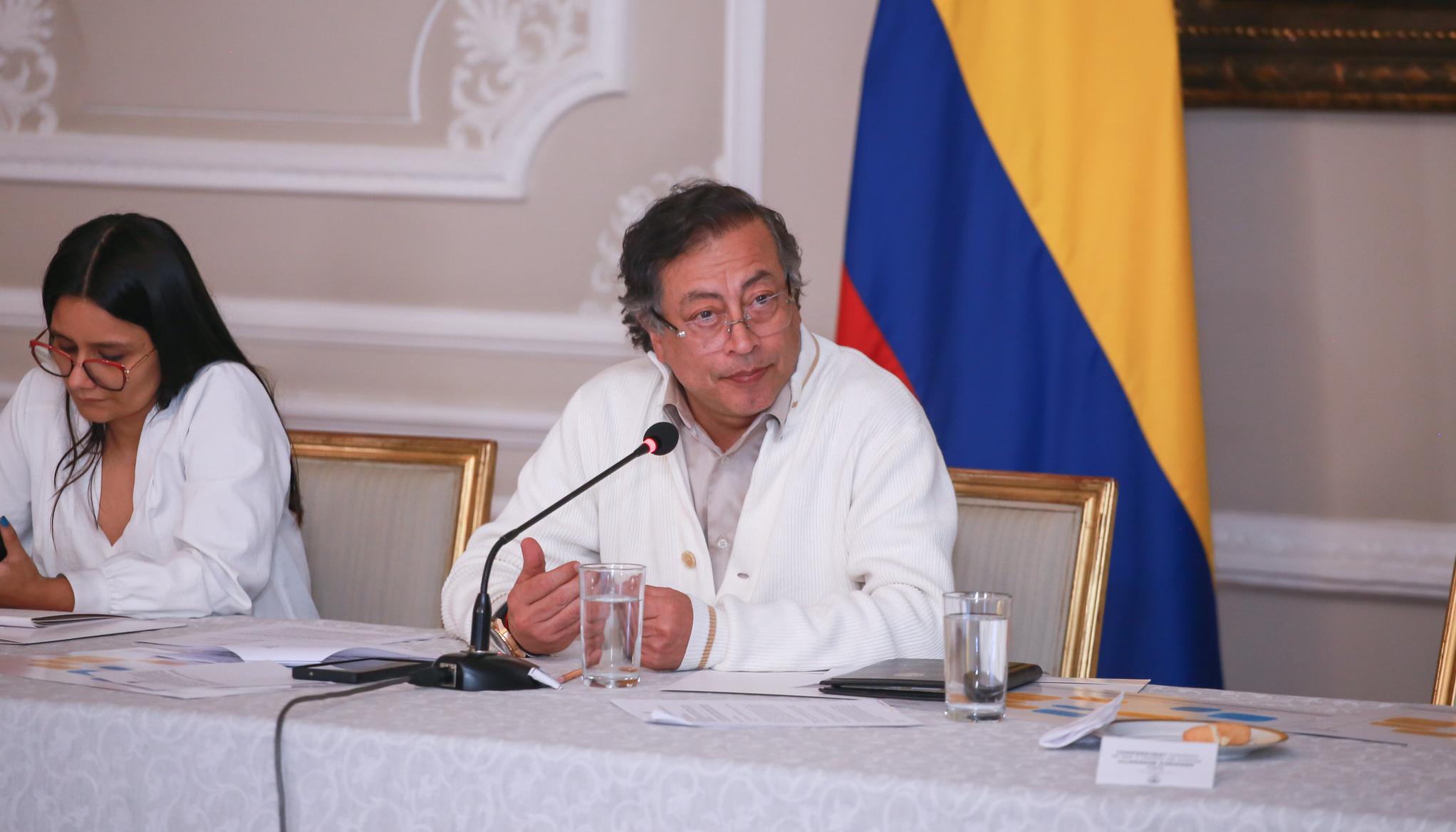 El Presidente de la República, Gustavo Petro.