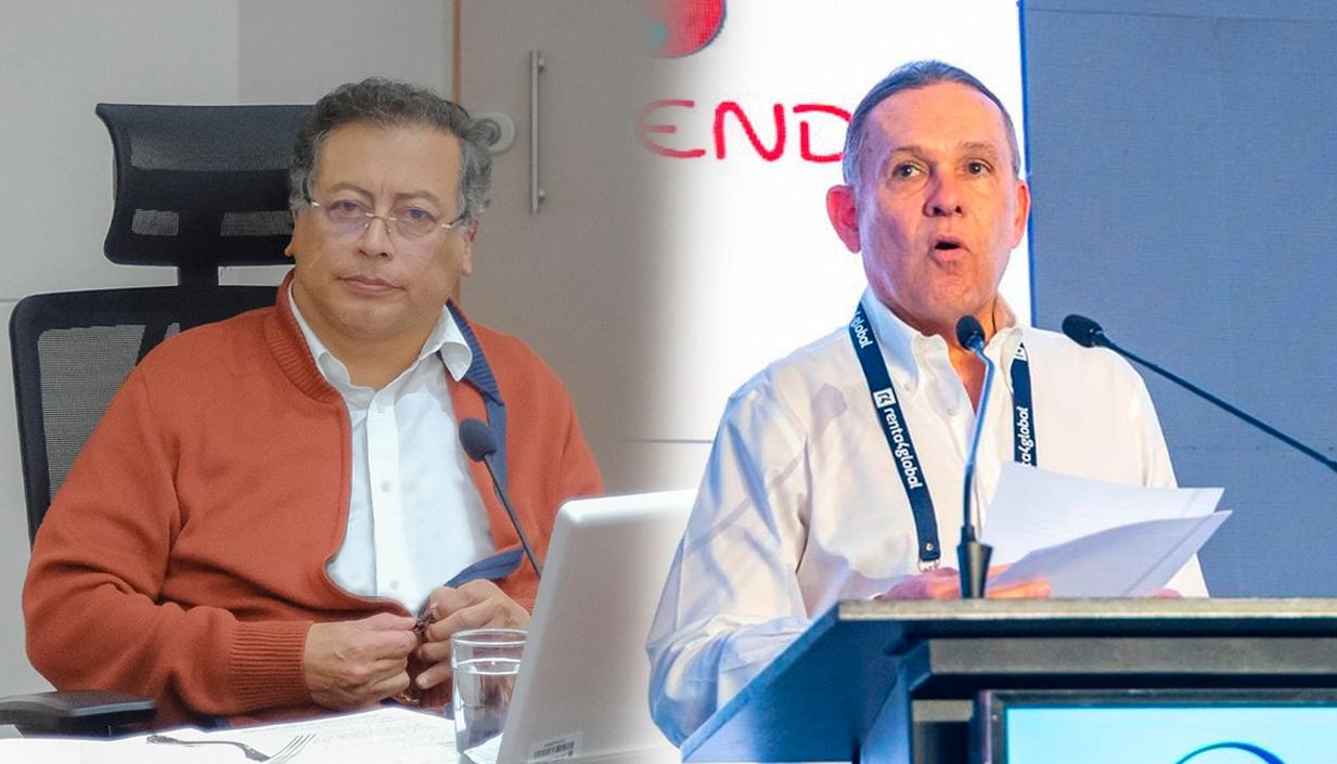 Gustavo Petro y Efraín Cepeda.