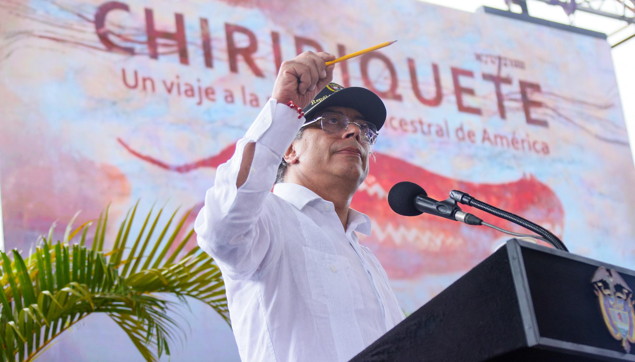 Gustavo Petro, presidente de la República. 