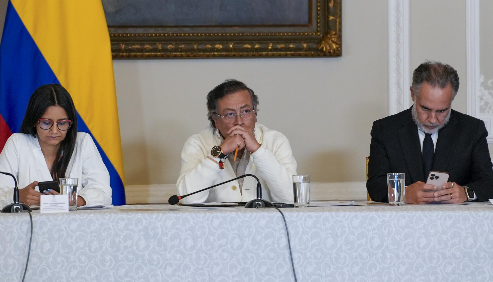 El Presidente Gustavo Petro.