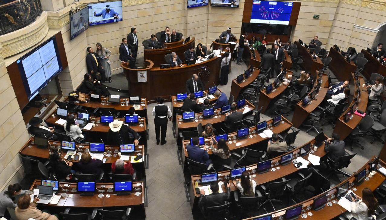 Plenaria del Senado.