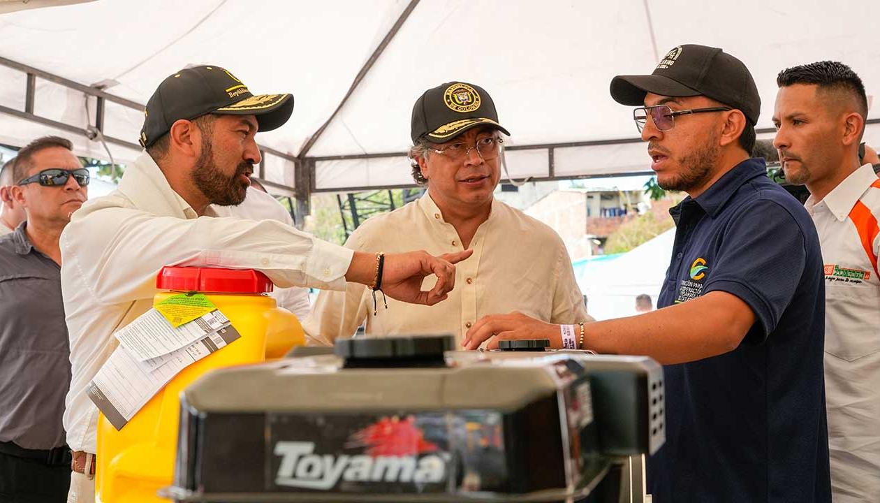 Gustavo Petro, Presidente de Colombia. 