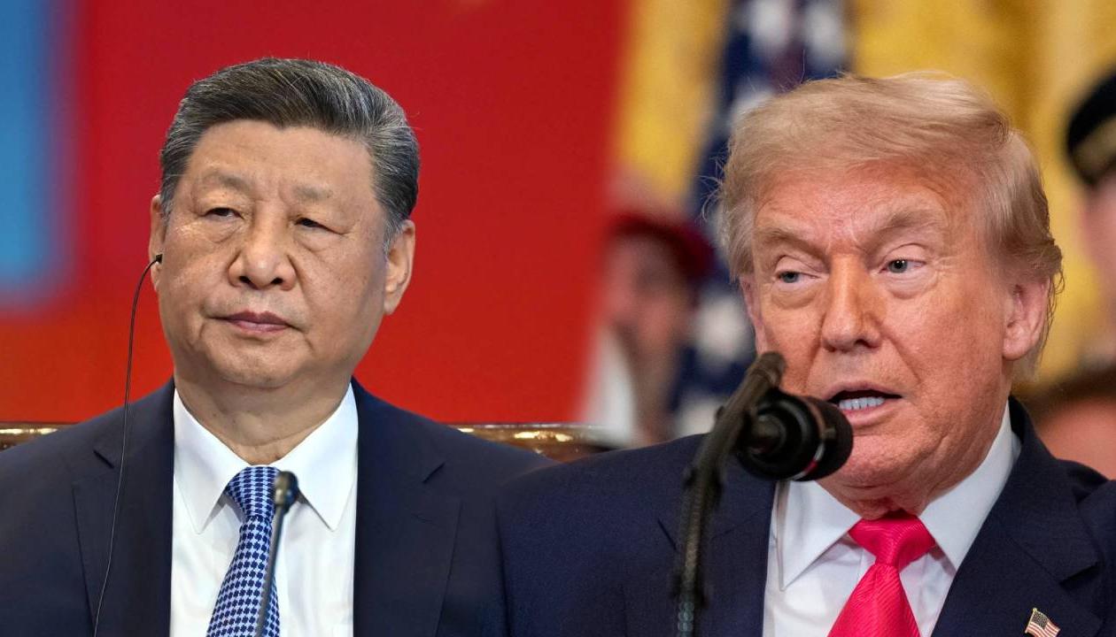 Los presidentes de China y EE.UU., Xi Jinping y Donald Trump.