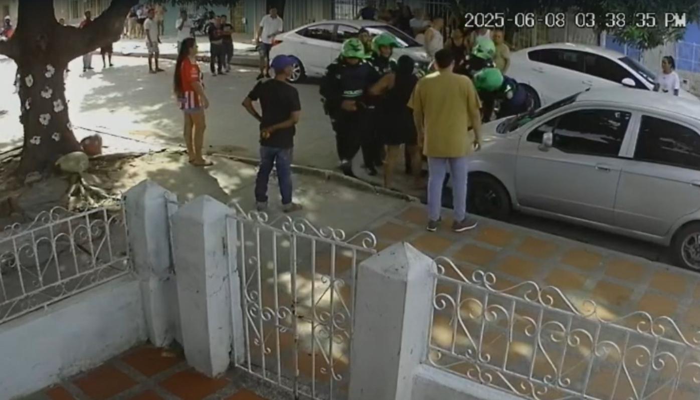 Procedimiento policial en Las Nieves. 