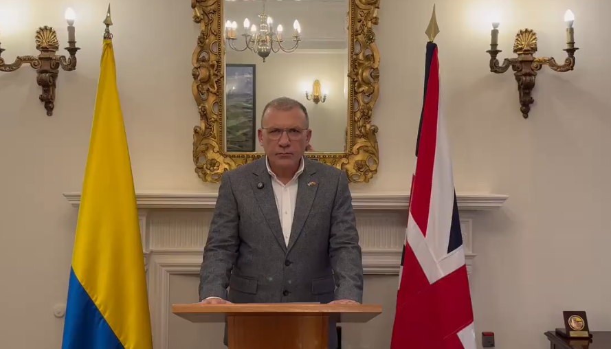 El exembajador de Colombia en el Reino Unido, Roy Barreras. 