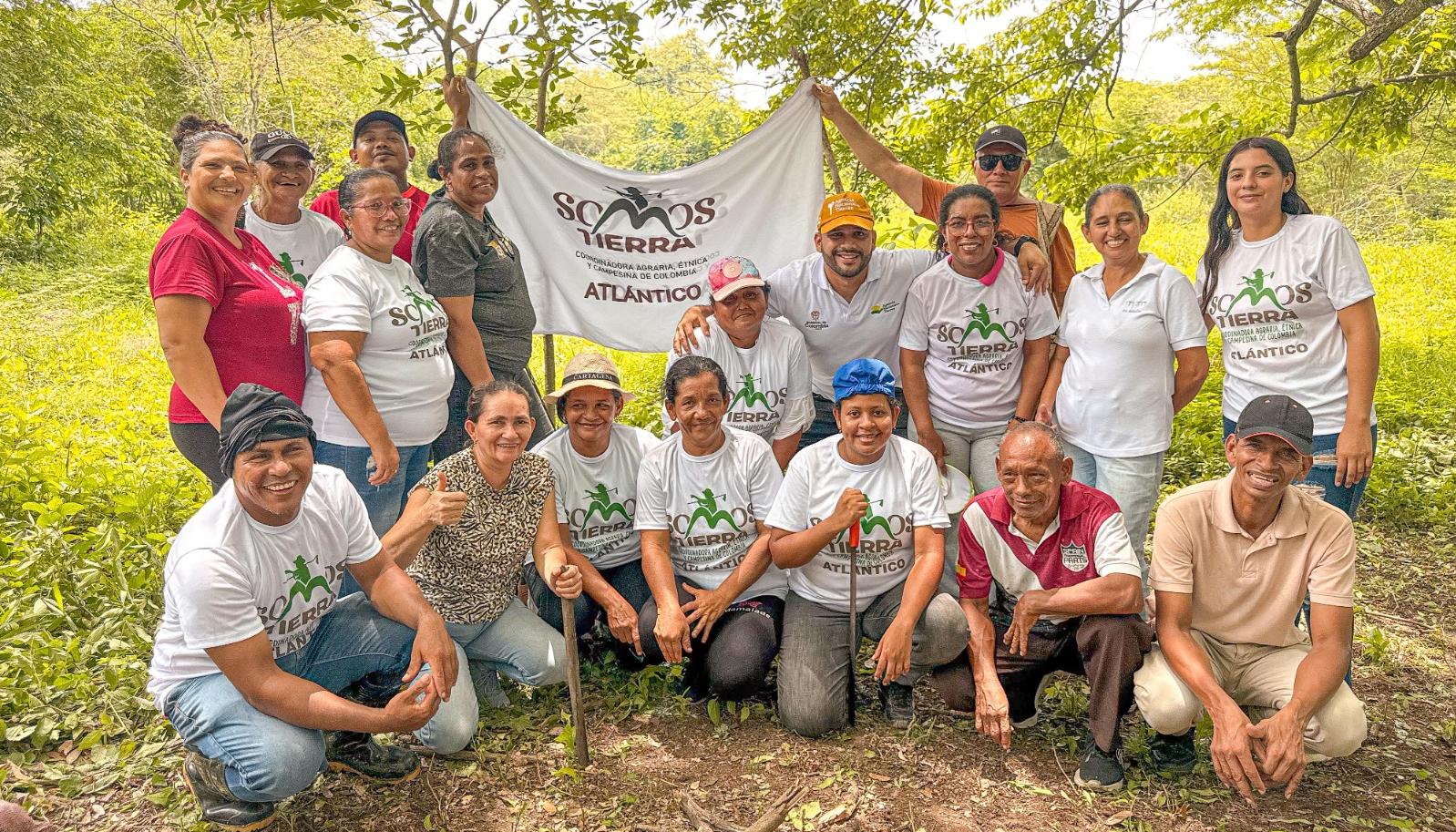 18 mujeres se beneficiarán con este terreno.