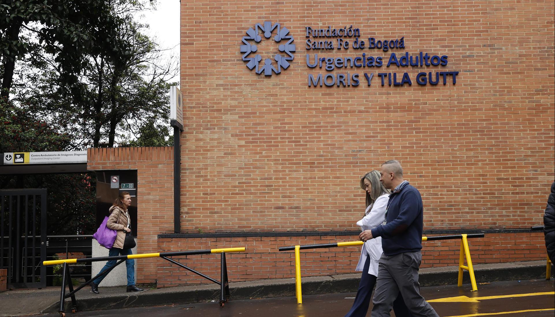 Miguel Uribe Turbay se encuentra en la Fundación Santa Fe de Bogotá.