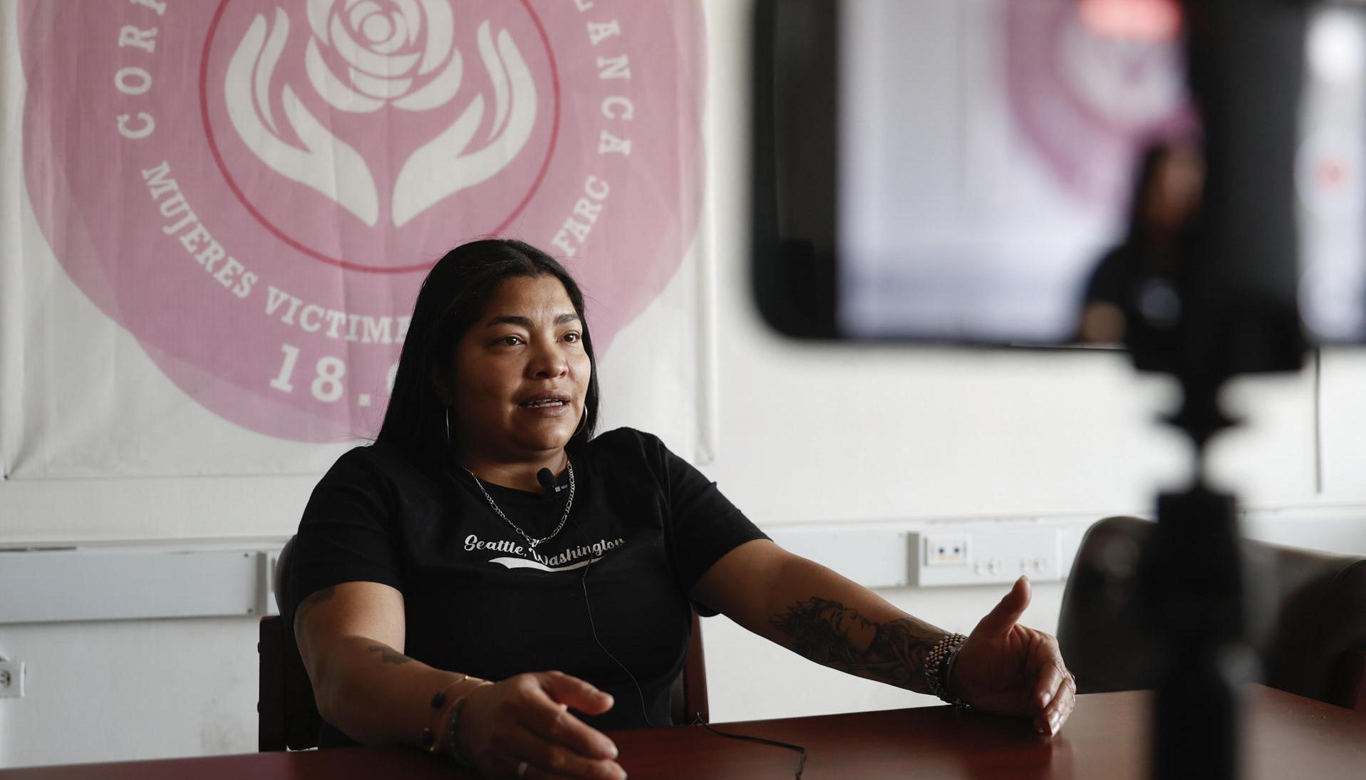 Sara Morales fue reclutada cuando tenía 11 años. 