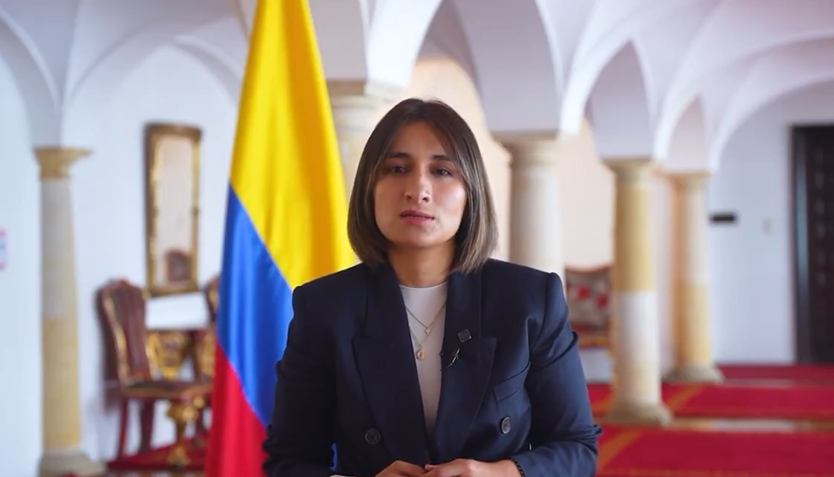 Canciller Laura Sarabia.