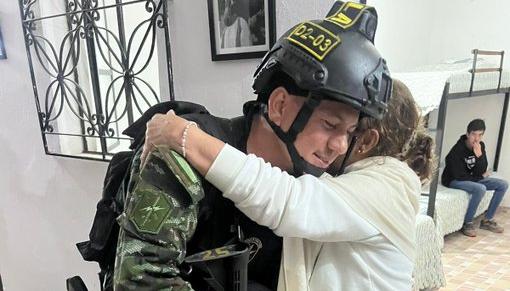 Rescate de familia secuestrada en Villavicencio. 