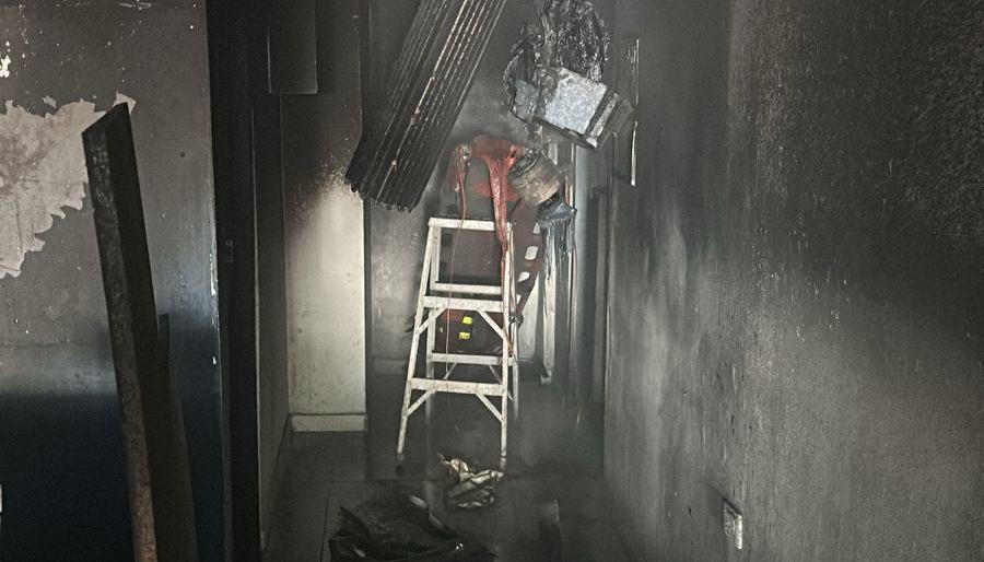 Sede quemada en Maicao.