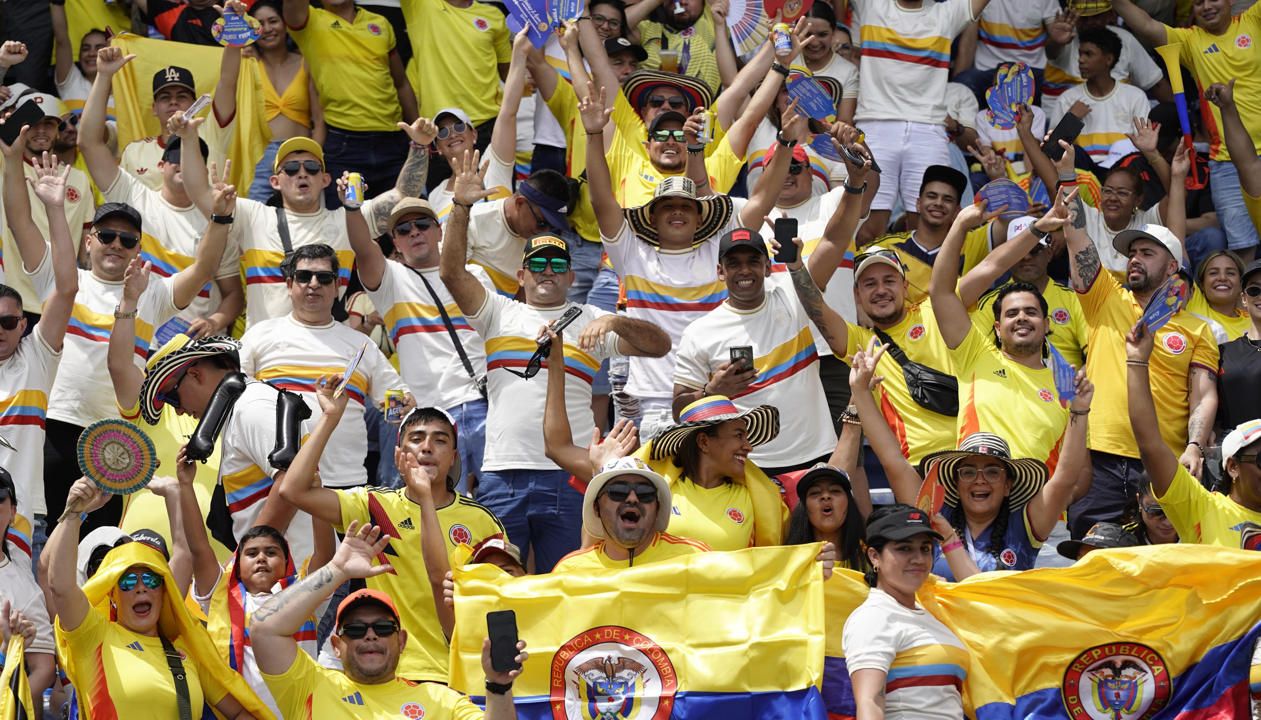 Aficionados en el estadio Metropolitano. 