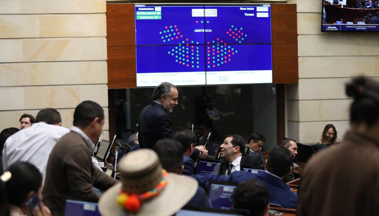 El Ministro del Interior, Armando Benedetti.