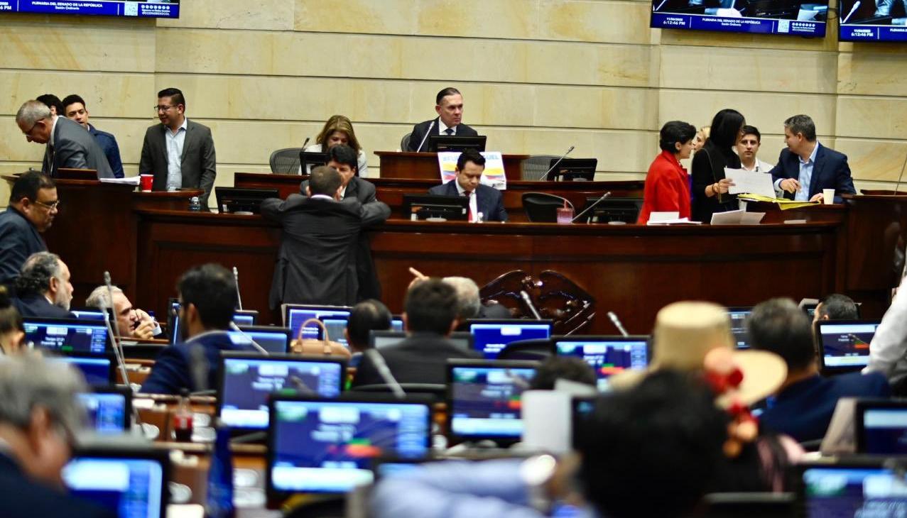 Plenaria del Senado.