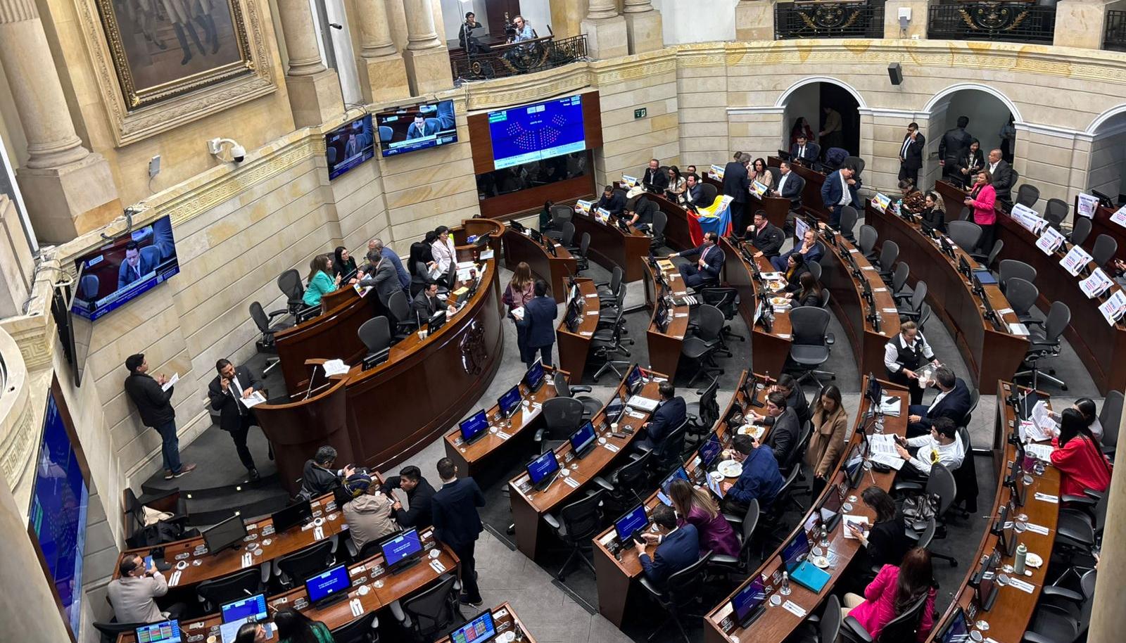 Plenaria del Senado.