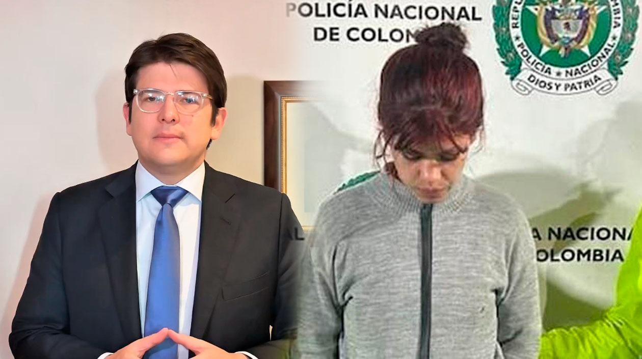 Miguel Uribe Turbay y Katherine Andrea Martínez, alias ‘Gabriela’. 