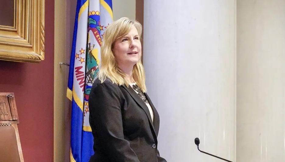 Senadora demócrata Melissa Hortman.