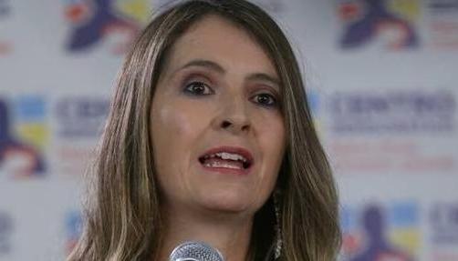 La senadora Paloma Valencia.