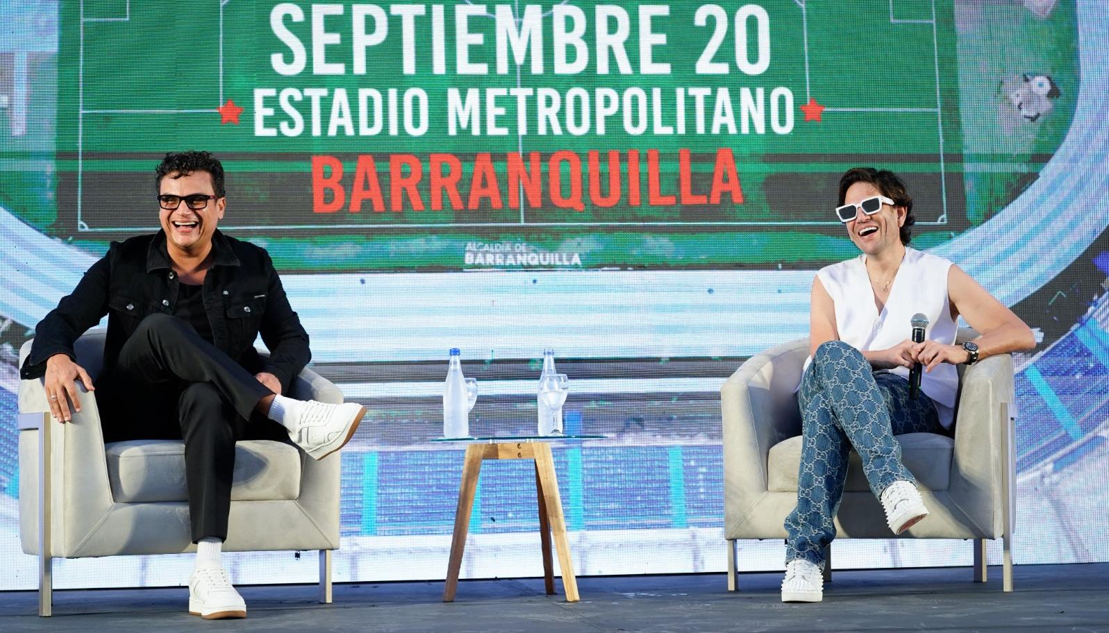 Silvestre Dangond y Juancho De la Espriella.