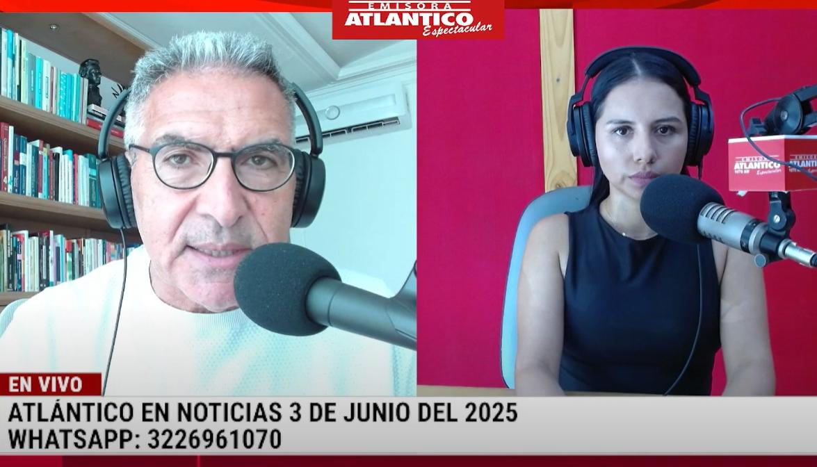 Transmisión de Atlántico en Noticias.