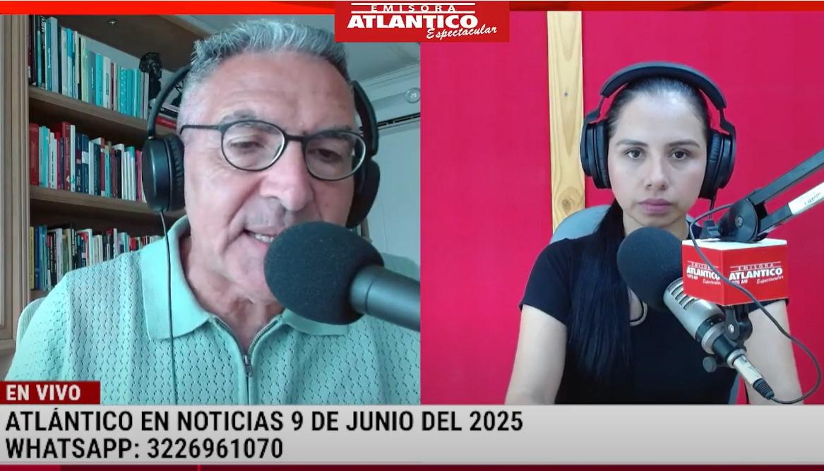 Transmisión de Atlántico en Noticias.