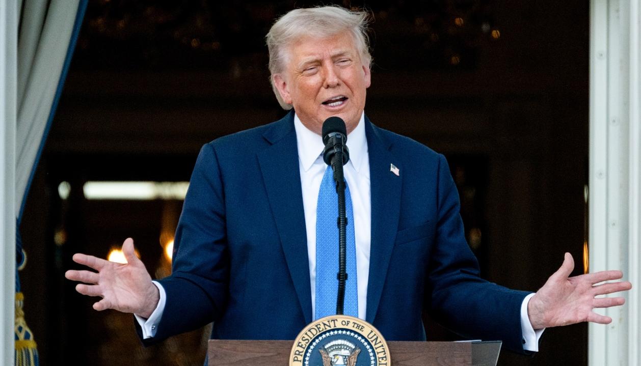 El presidente de Estados Unidos, Donald Trump.