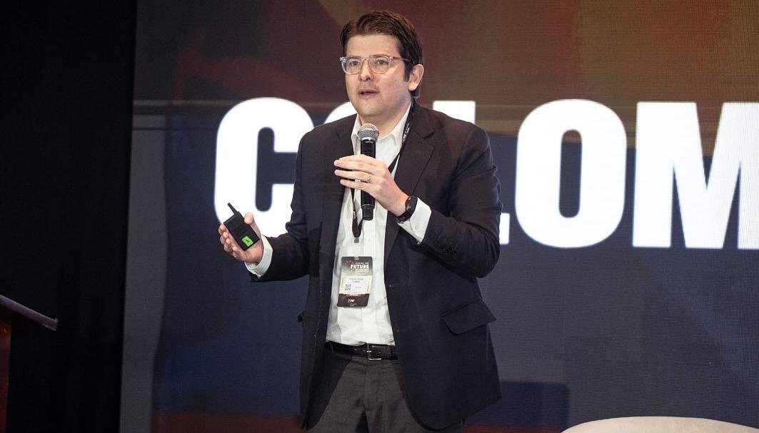 El precandidato presidencial Miguel Uribe Turbay.