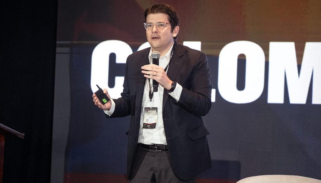 El precandidato presidencial Miguel Uribe Turbay.