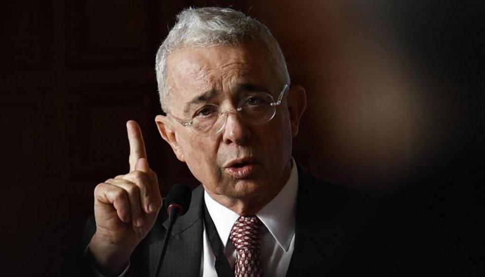Álvaro Uribe, ex presidente de Colombia.