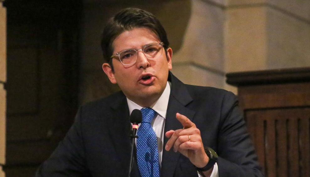 Miguel Uribe Turbay, precandidato presidencial.