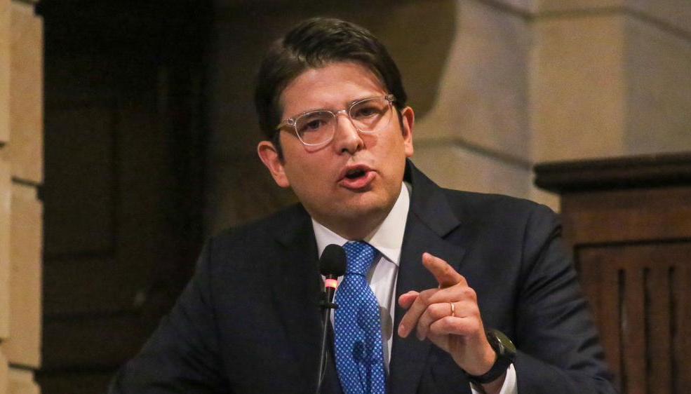 Miguel Uribe Turbay, precandidato presidencial.
